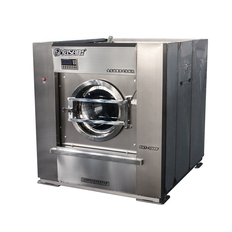 50kg 산업용 자동 세탁기 증기 또는 전기 가열 1.5-15KW
