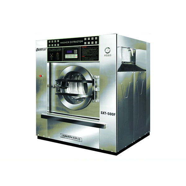 50kg 산업용 자동 세탁기 증기 또는 전기 가열 1.5-15KW