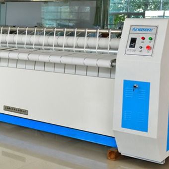 800mm 롤 직경 싱글 롤러 철 증기 감옥 세탁 가게 평면 철근